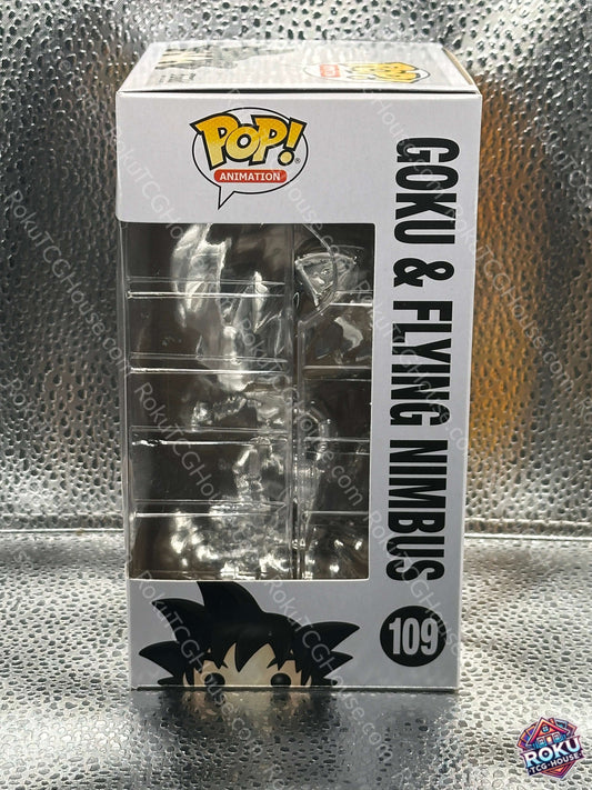Goku & Flying Nimbus #109 (Chrome) - Dragon Ball Funko Pop!