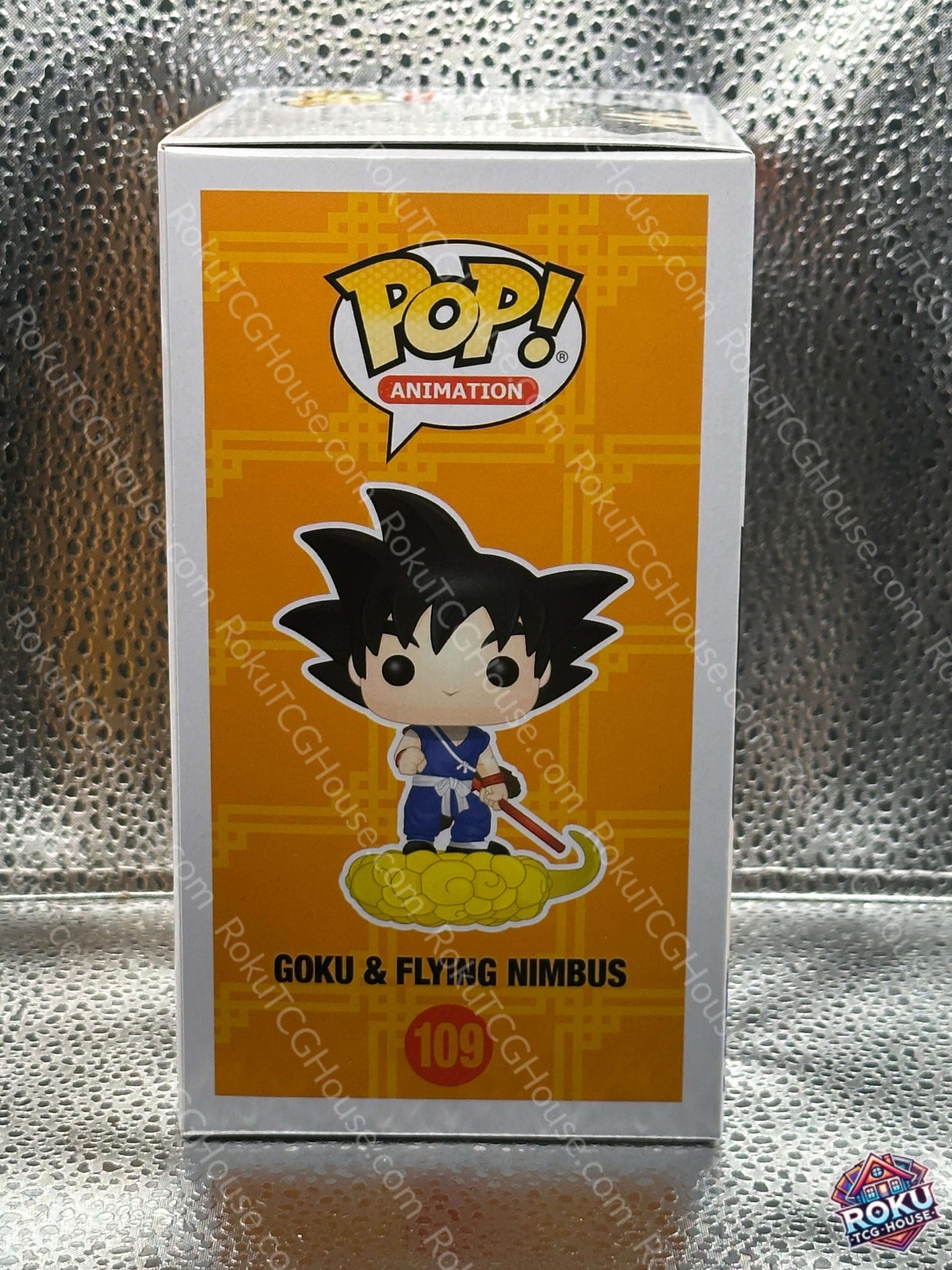 Goku & Flying Nimbus #109 (Chrome) - Dragon Ball Funko Pop!