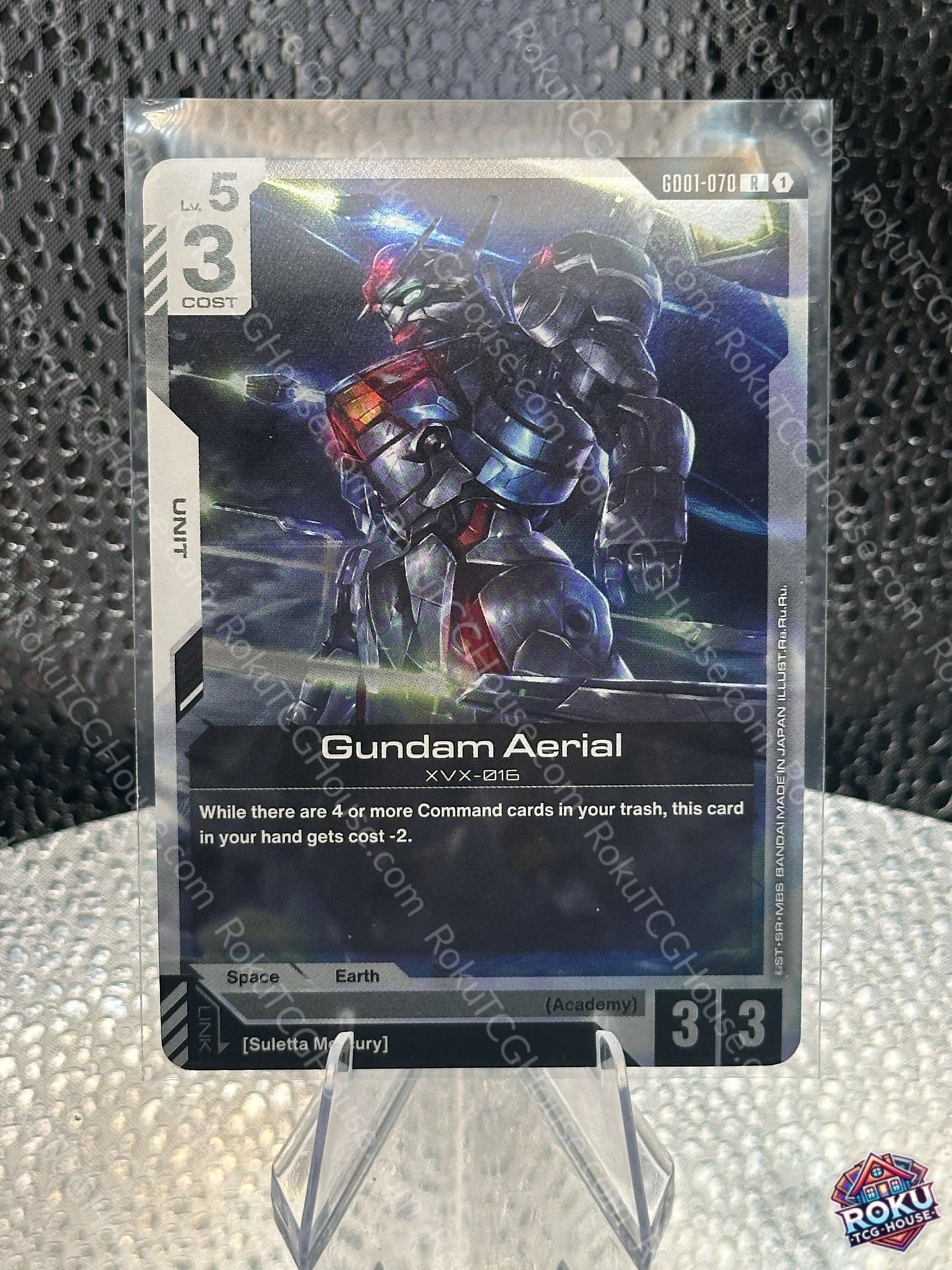 Gundam Aerial (GD01-070) - Newtype Rising - Gundam Card (NM)