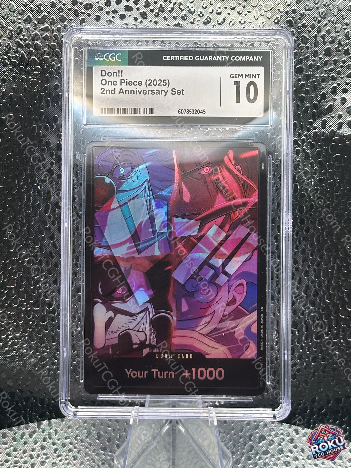 Don!! (2nd Anniversary Set) - Promotional Cards - One Piece Card (CGC 10)