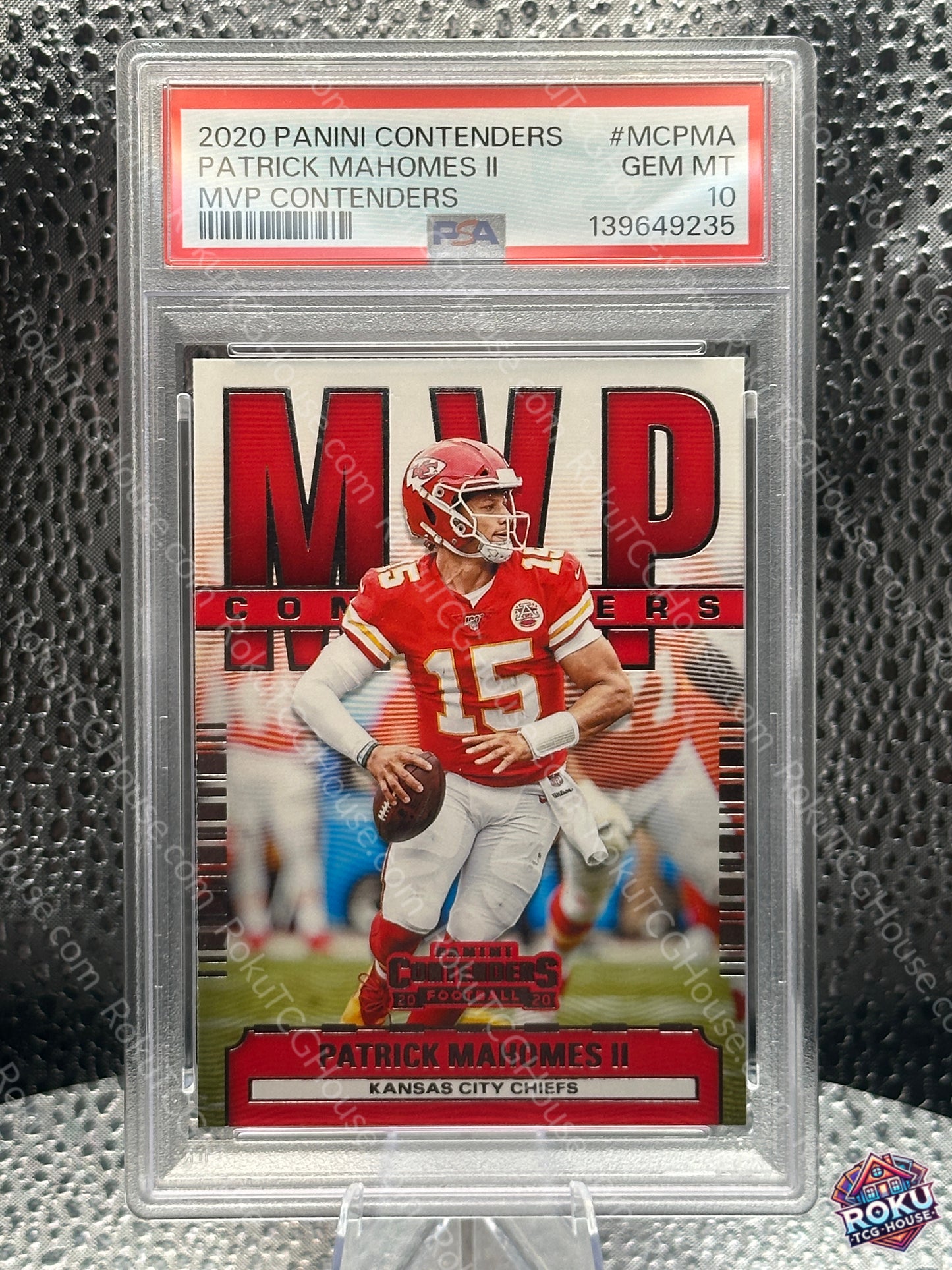 Patrick Mahomes II - 2020 Panini Contenders MVP Contenders - NFL Card (PSA 10)