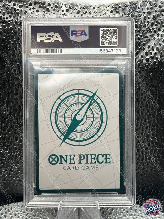 Don!! (Gold Alternate Art) - Carrying On His Will - One Piece Card (PSA 10)