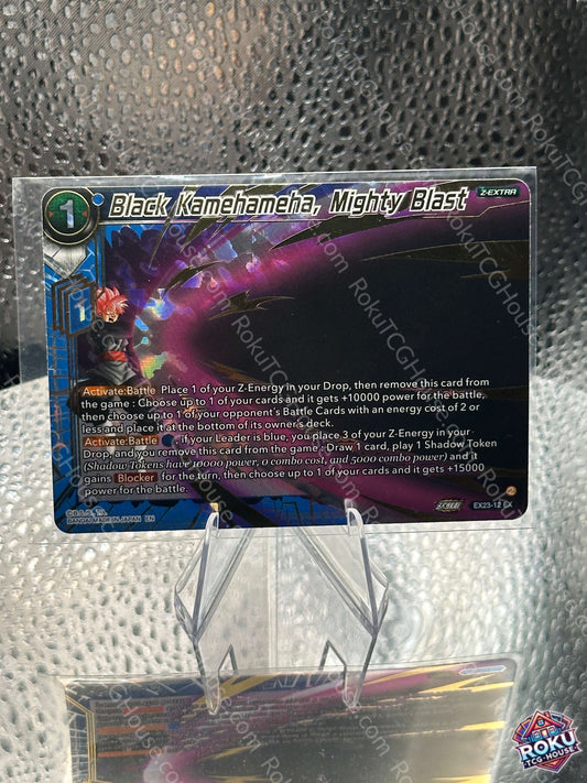Black Kamehameha, Mighty Blast (EX23-12) - Premium Anniversary Box 2023 - Dragon Ball Super Card (NM)