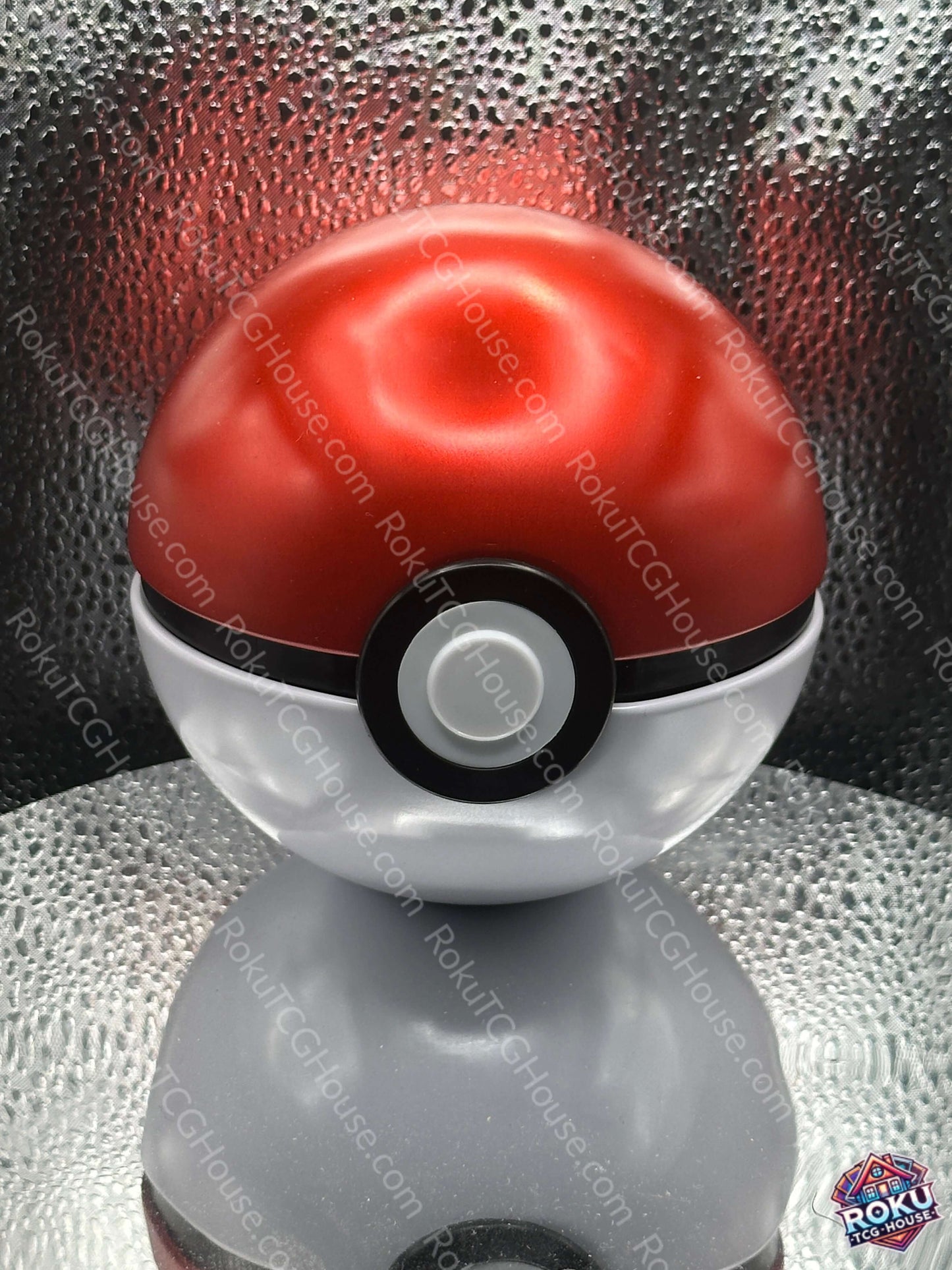 Pokeball empty play use - red and white collectible ball