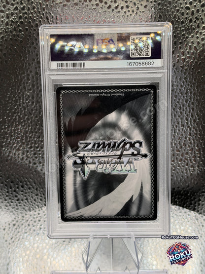 Mystic Code Zelretch FS/S77-E073R, PSA 10 cert 167058682, back - RokuTCGHouse watermarked photo
