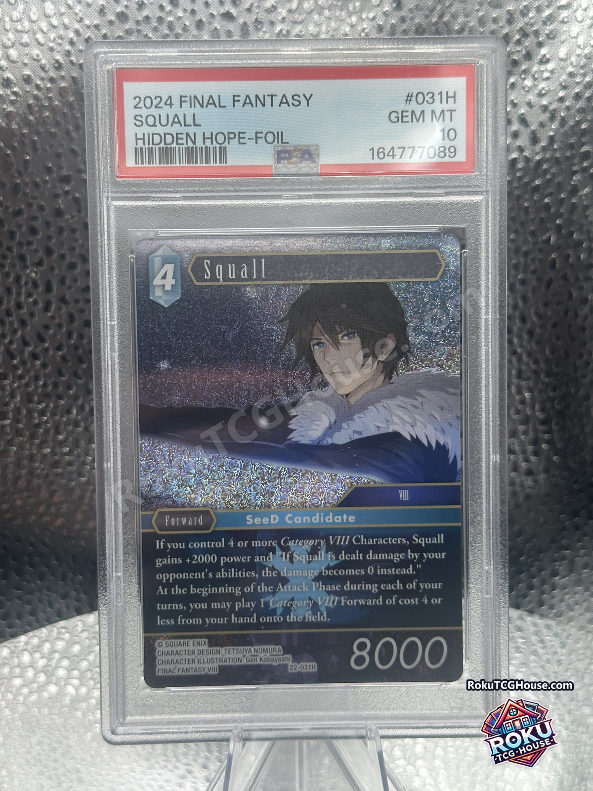 Squall PSA 10 - front