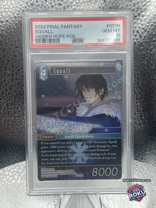 Squall PSA 10 - front