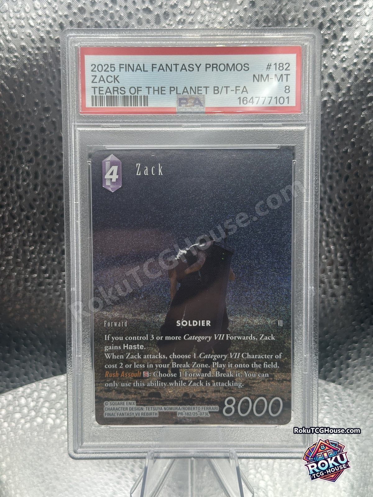 Zack PSA 8 - front