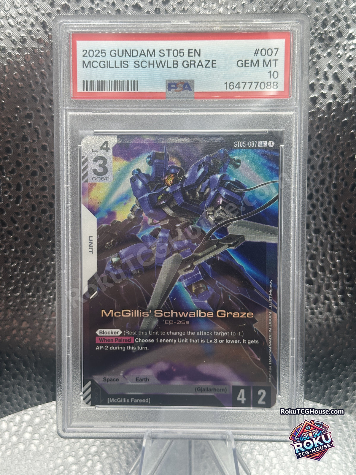 McGillis' Schwalbe Graze PSA 10 - front