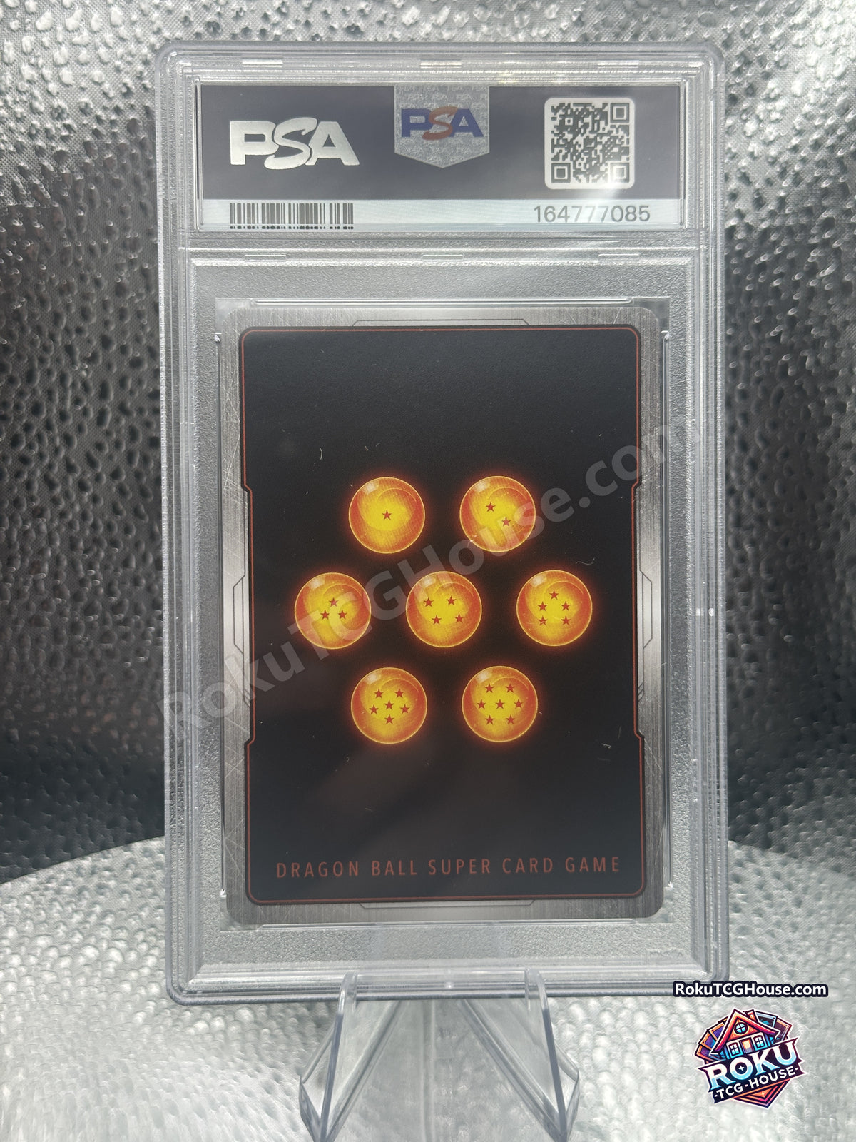 SS Son Goku & SS Vegeta & SS Trunks, United PSA 10 - back