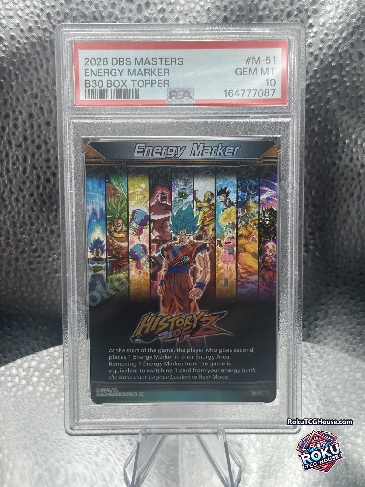 Energy Marker PSA 10 - front