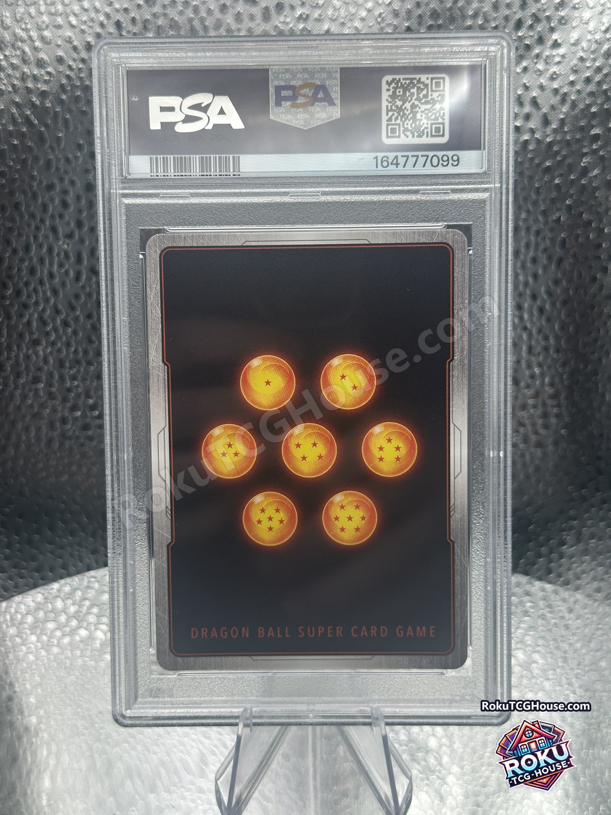 SS Son Goku, Pride of the Saiyans PSA 10 - back