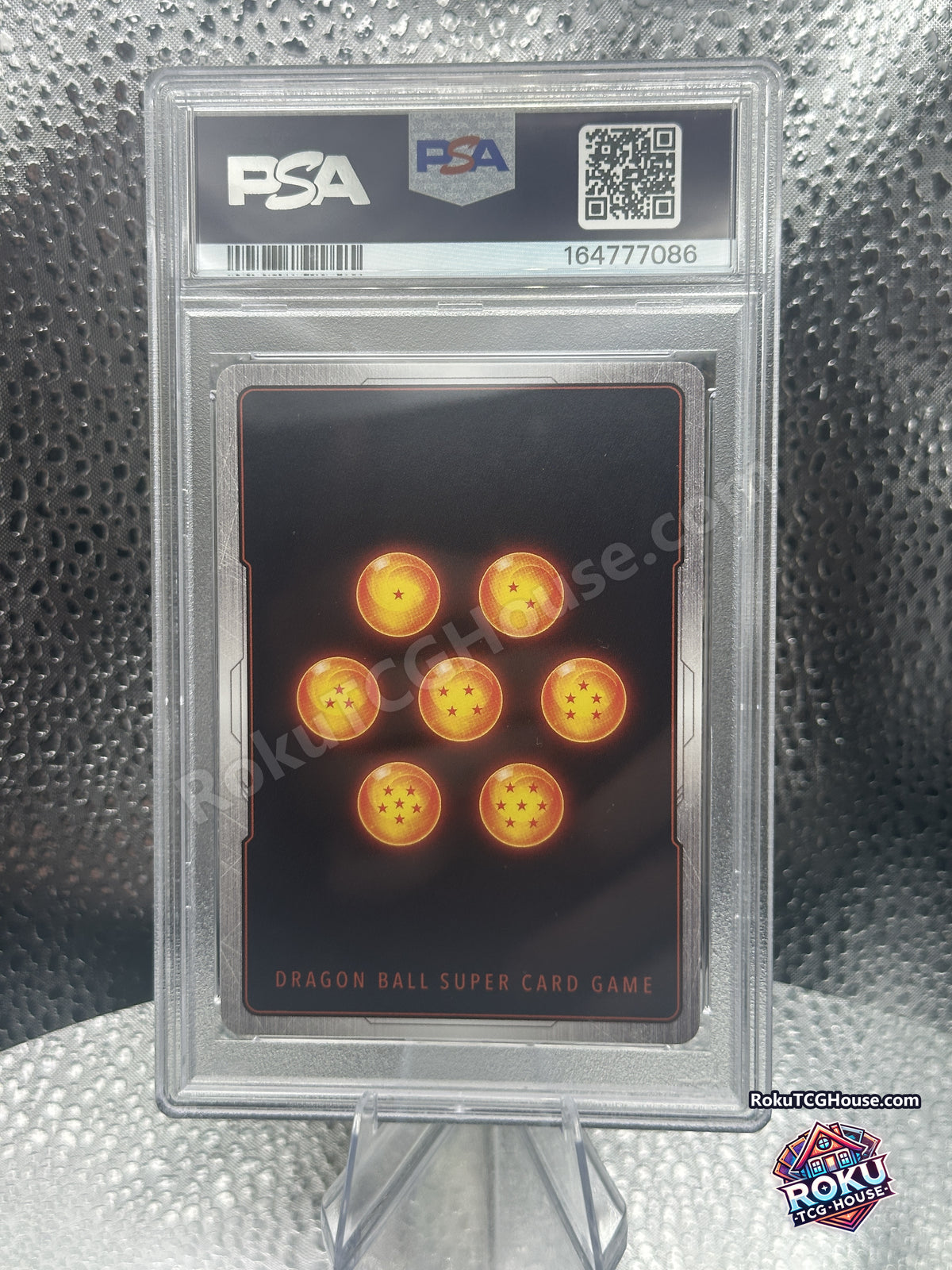 SS4 Gogeta, Indomitable Might PSA 10 - back