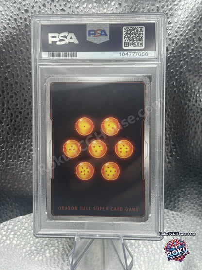 SS4 Gogeta, Indomitable Might PSA 10 - back