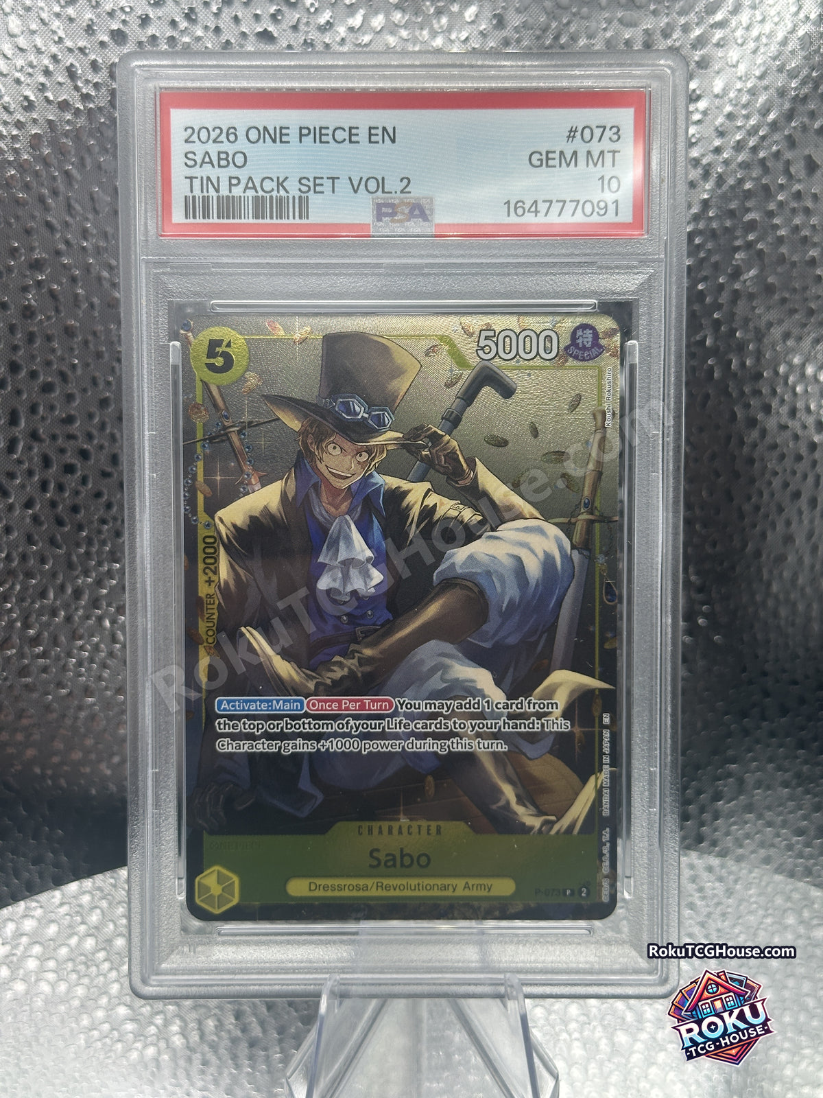 Sabo PSA 10 - front