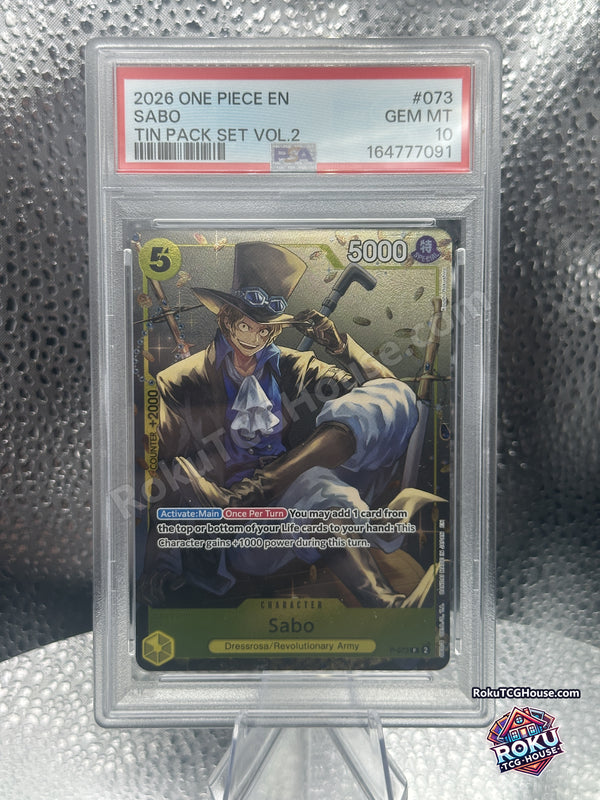 Sabo PSA 10 - front