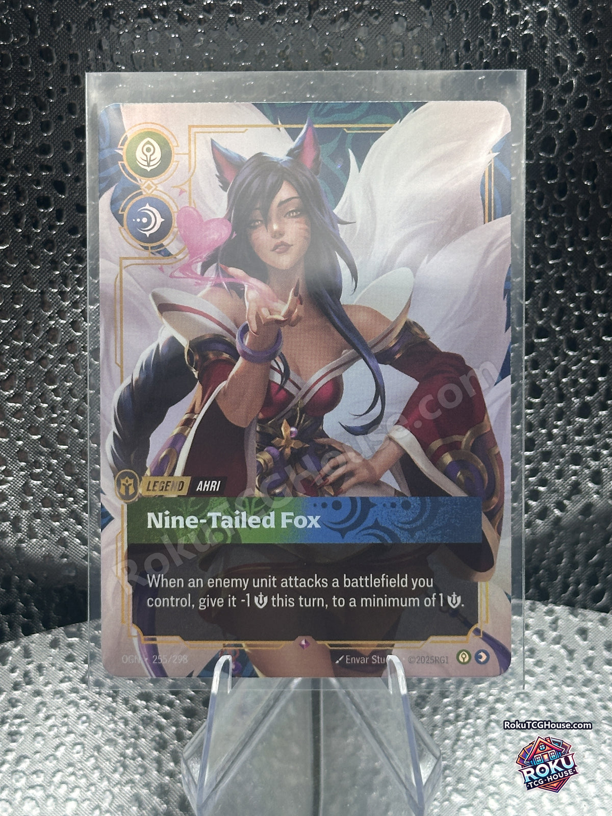 Ahri, Nine-Tailed Fox (255/298) - Origins, front