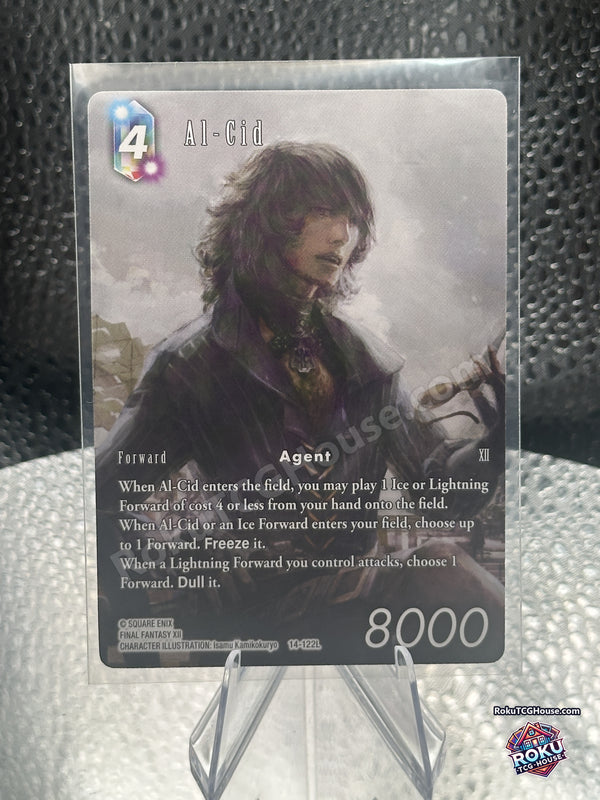Al-Cid 14-122L Full Art Legend Opus XIV Crystal Abyss Near Mint front