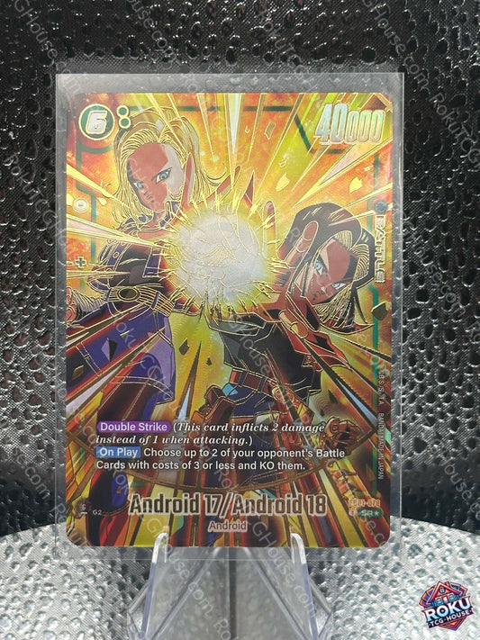 Android 17/Android 18 FB01-078 NM Holofoil - front