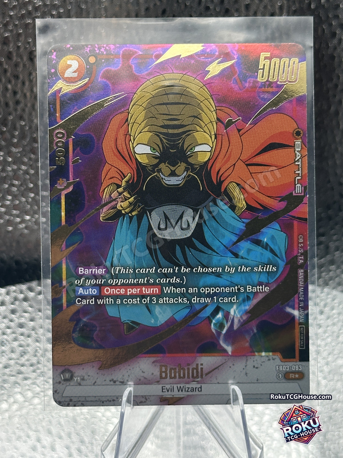 Babidi FB03-083 Gold Championship Pack 02 front