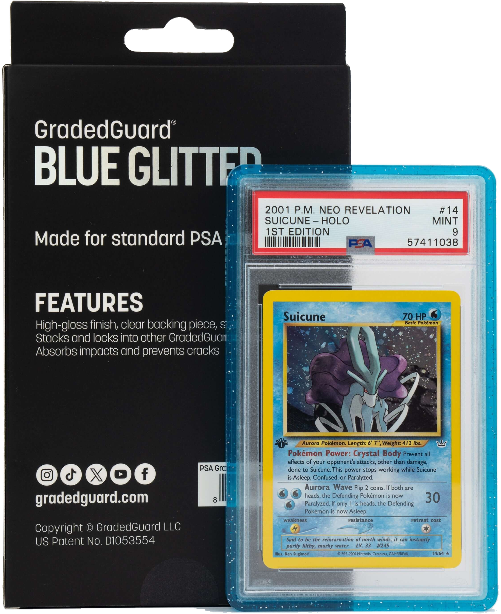 Limited Edition Graded Guard - Blue Glitter (Hobby Store Exclusive) (P ...