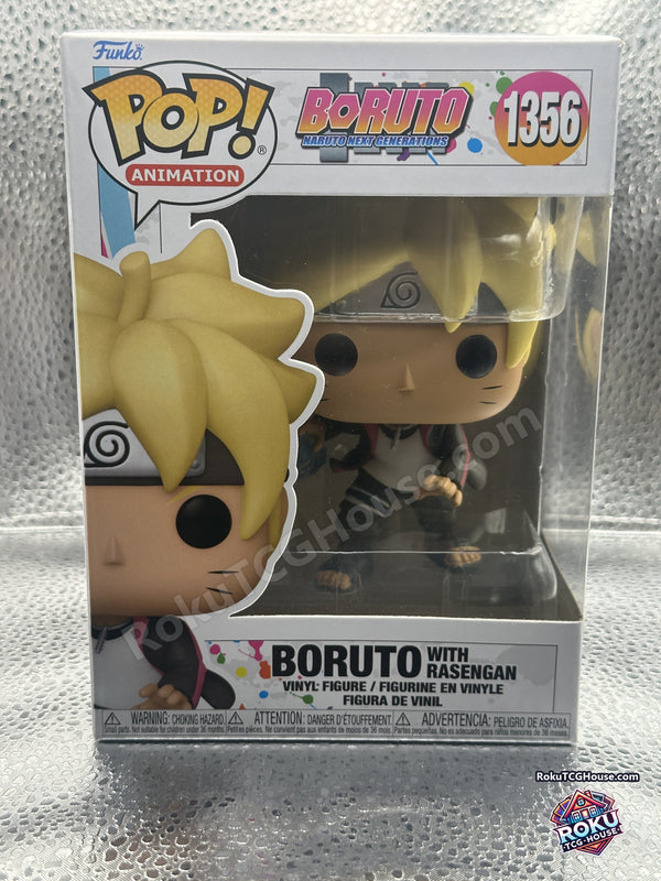Boruto with Rasengan Funko Pop #1356 - front of box
