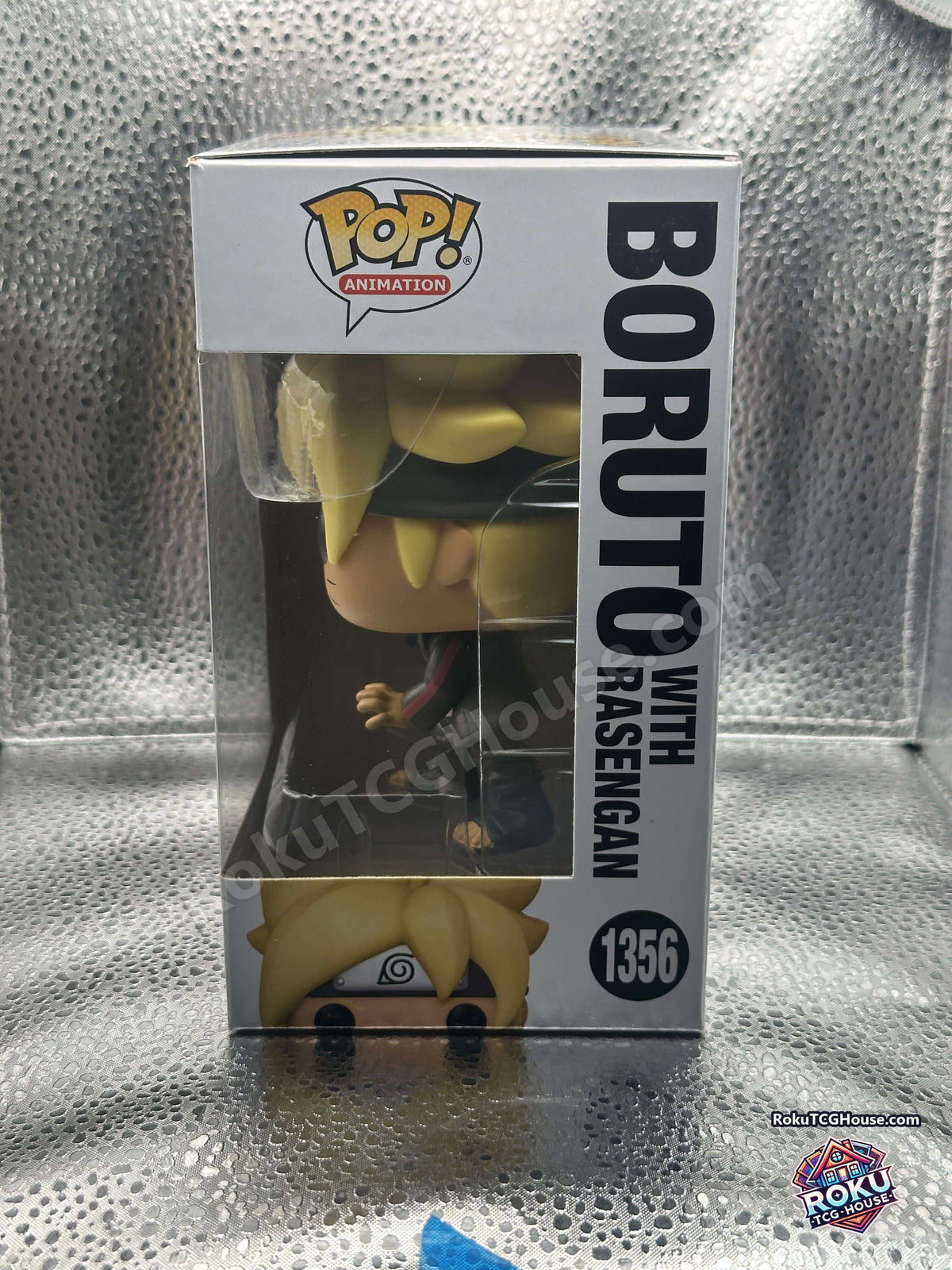 Boruto with Rasengan Funko Pop #1356 - side of box