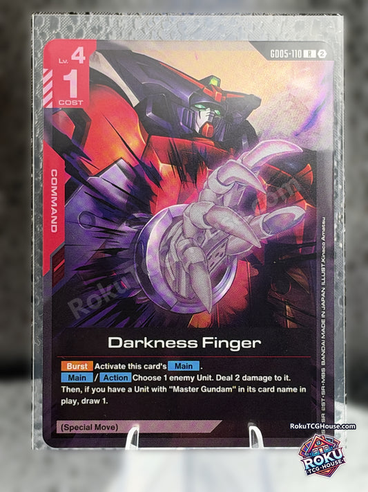 Darkness Finger R GD05-110 - front photo - RokuTCGHouse