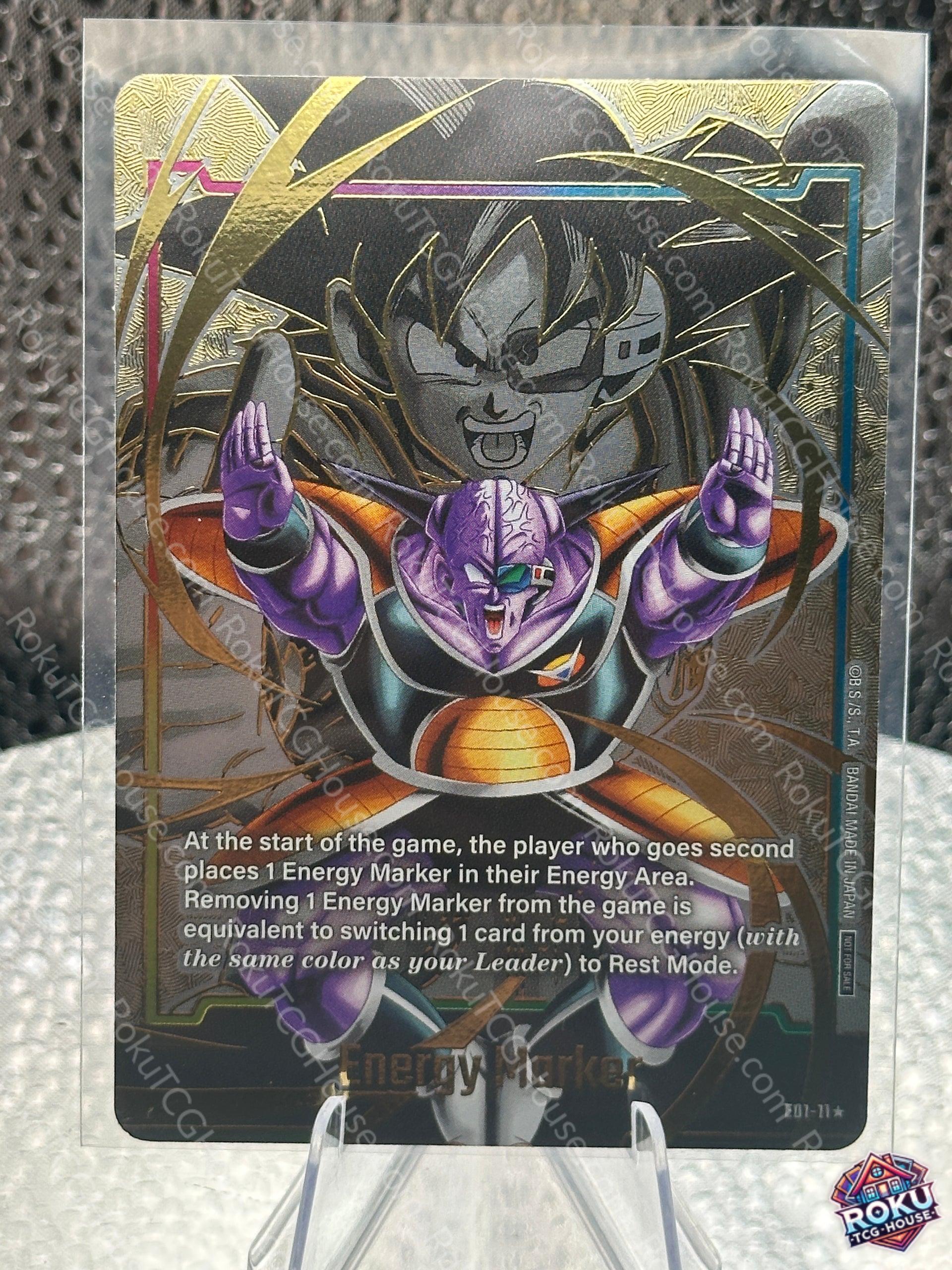 Energy Marker (E01-11) (Gold) - Fusion World Energy Markers