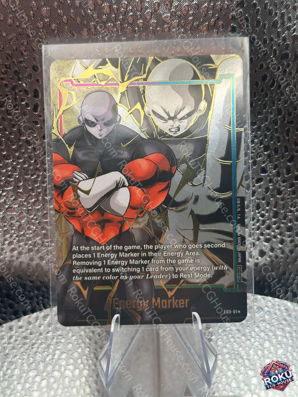 Energy Marker E03-01 Gold NM Holofoil - front