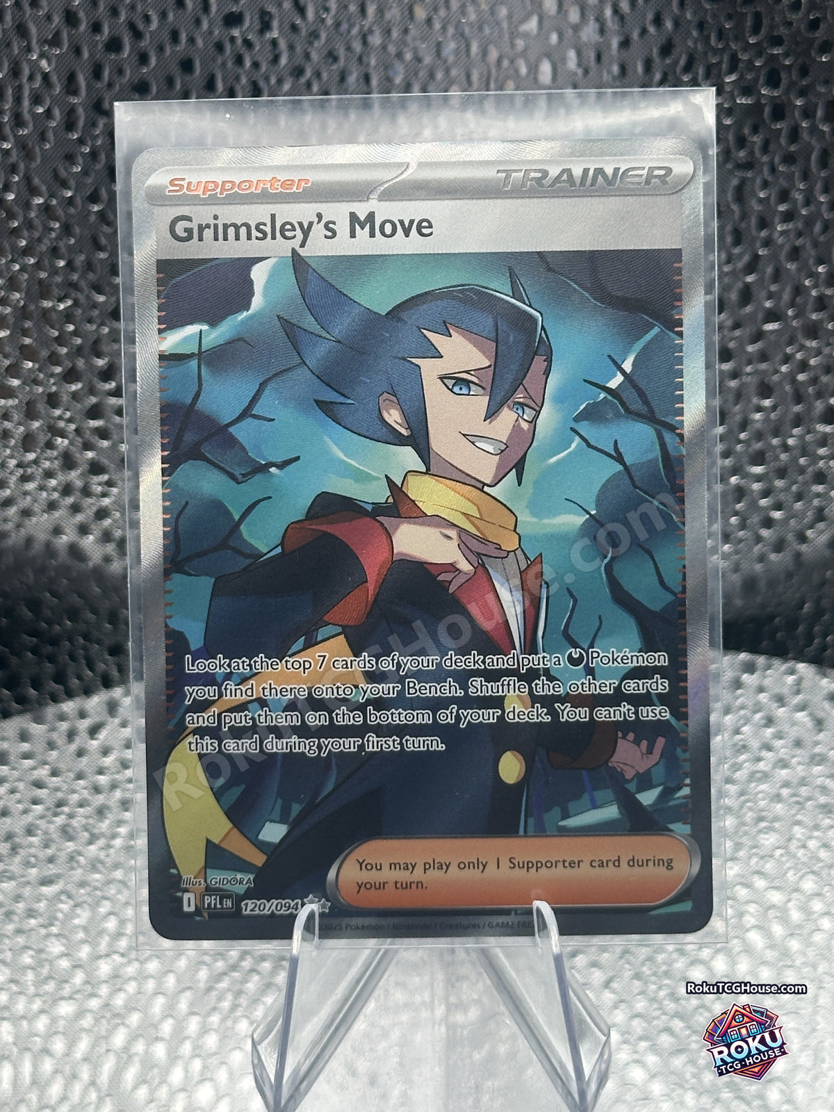 Grimsley's Move (120/094) - Phantasmal Flames - Pokémon TCG, front