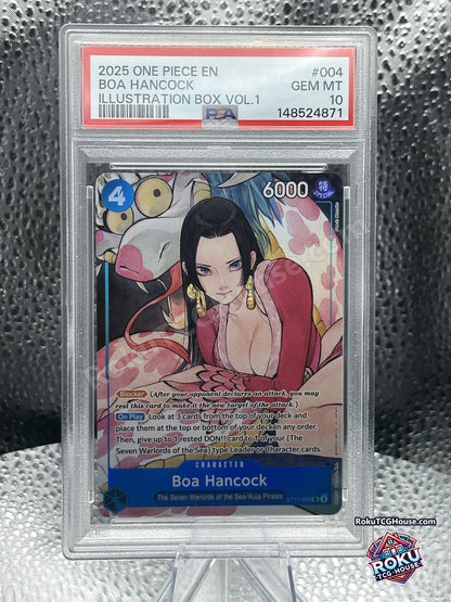 Boa Hancock (ST17-004) - Illustration Box Vol. 1 - One Piece Card (PSA 10)