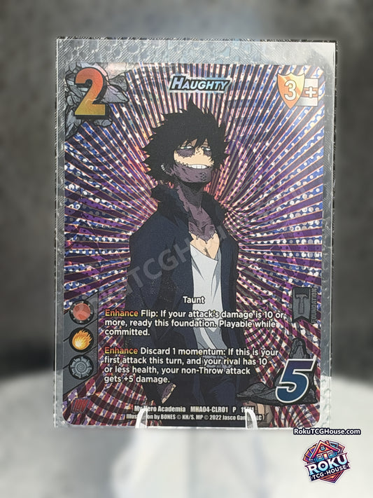 Haughty (Class Reunion Limited Edition Collector's Pack) MHA04-CLR01 P 11/11, Near Mint UniVersus card — front
