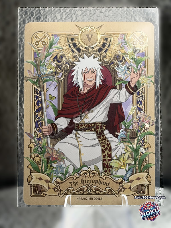 Jiraiya "The Hierophant" MR NREA02-MR-004L4 - front photo - RokuTCGHouse