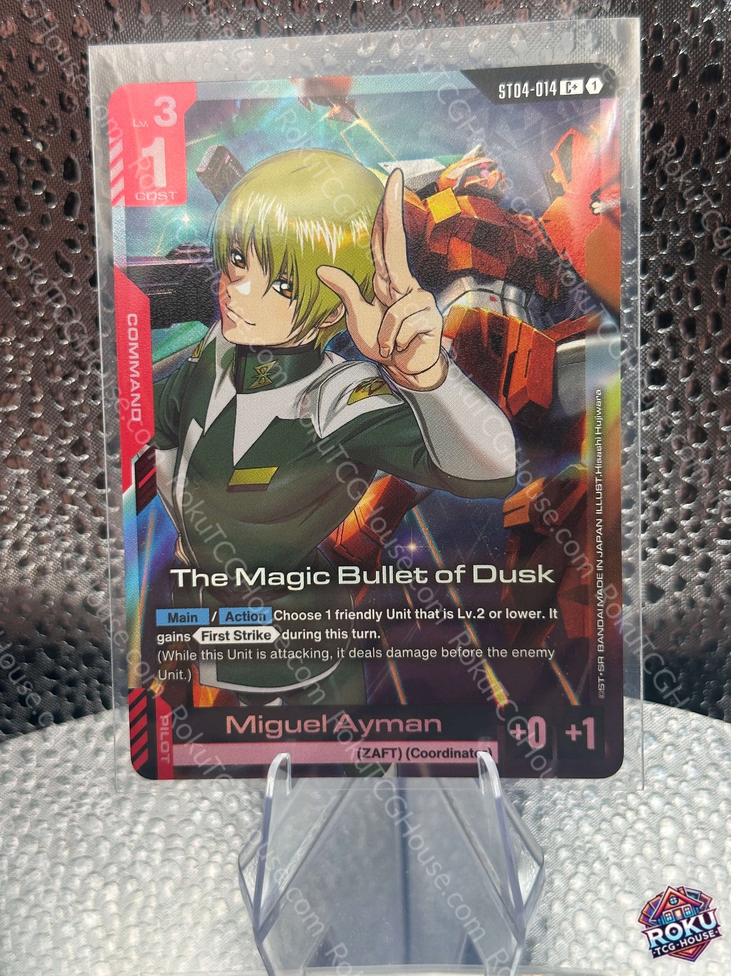 The Magic Bullet of Dusk ST04-014 NM - front
