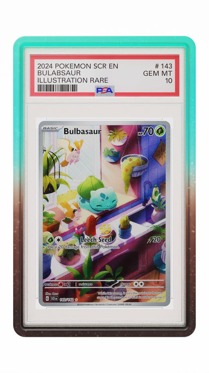 Mint Chip Graded Guard front view around an example PSA slab; card and slab not included