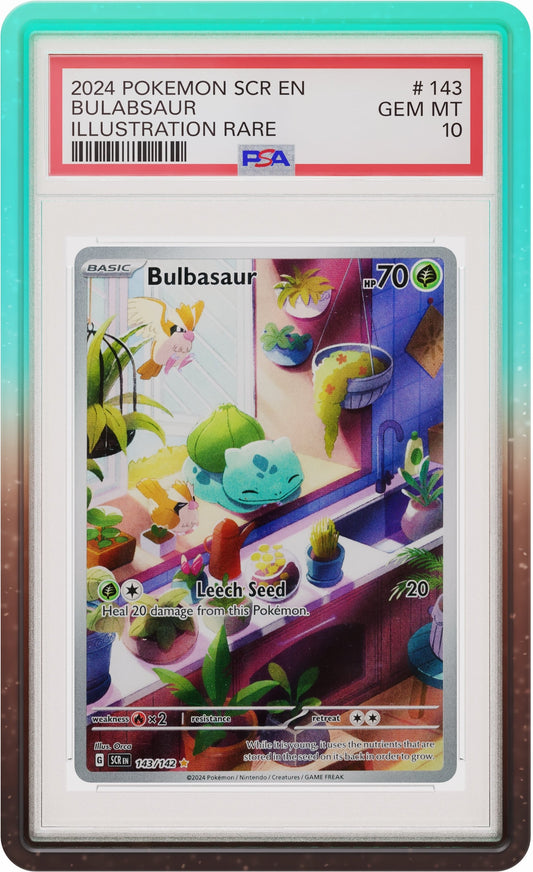 Mint Chip Graded Guard front view around an example PSA slab; card and slab not included