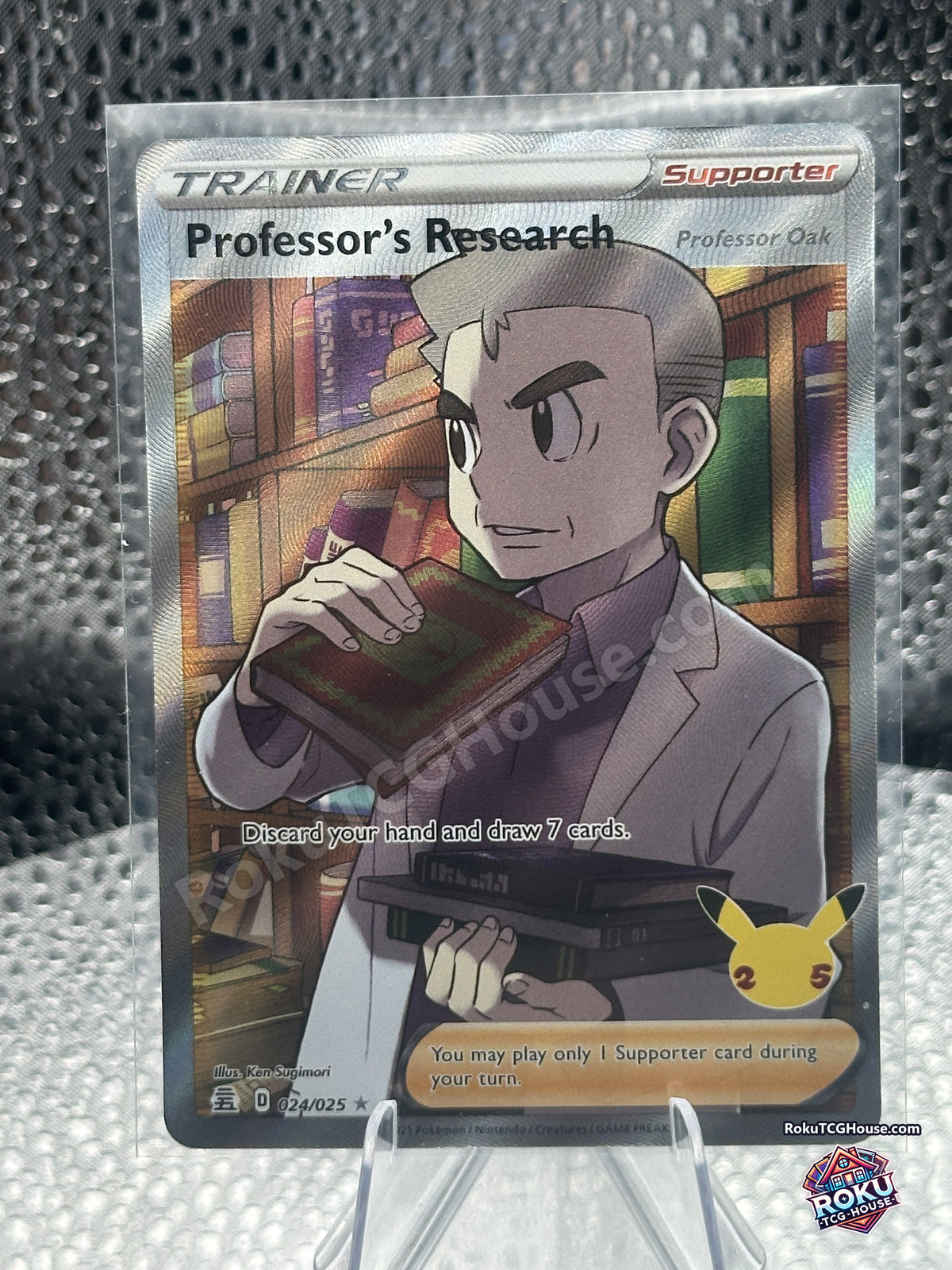Professor's Research (Professor Oak) (024/025) - Celebrations, front