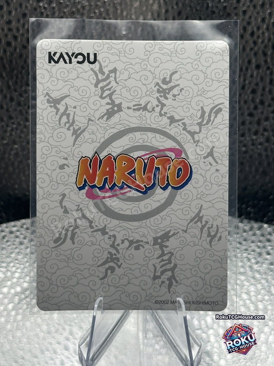 Kayou Naruto card back