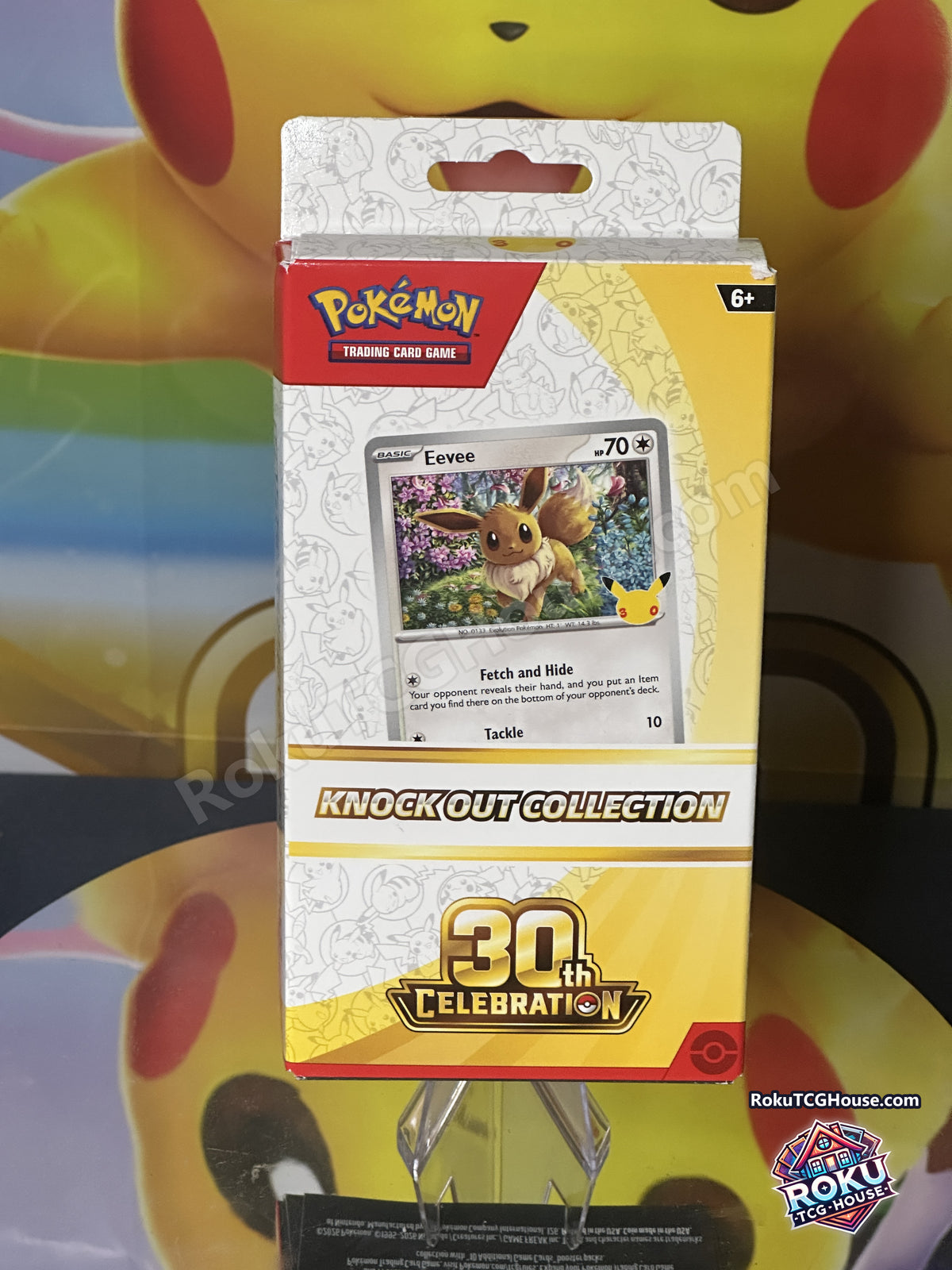 Pokemon TCG 30th Celebration Knock Out Collection sealed blister with Eevee promo