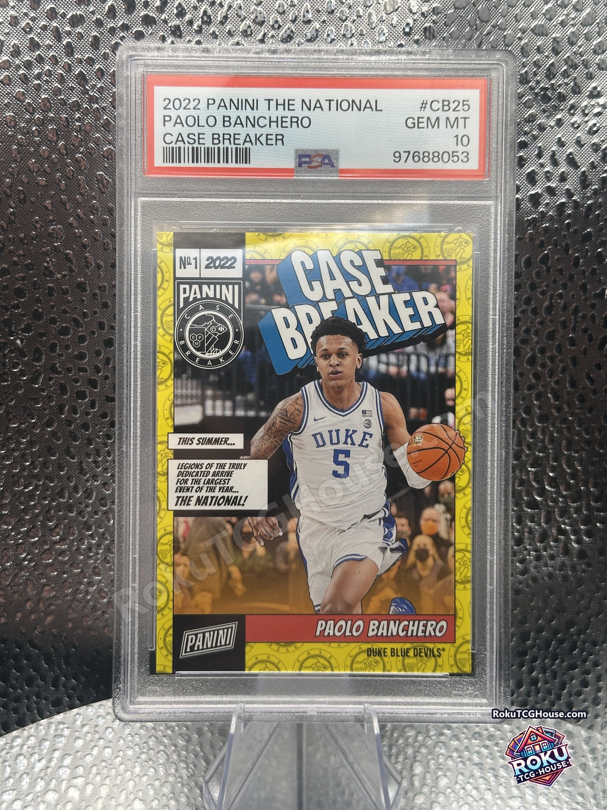Paolo Banchero Case Breaker PSA 10 - front