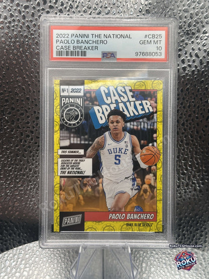 Paolo Banchero Case Breaker PSA 10 - front