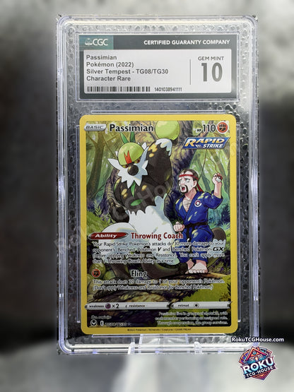 Passimian TG08/TG30 English CGC 10 slab — front