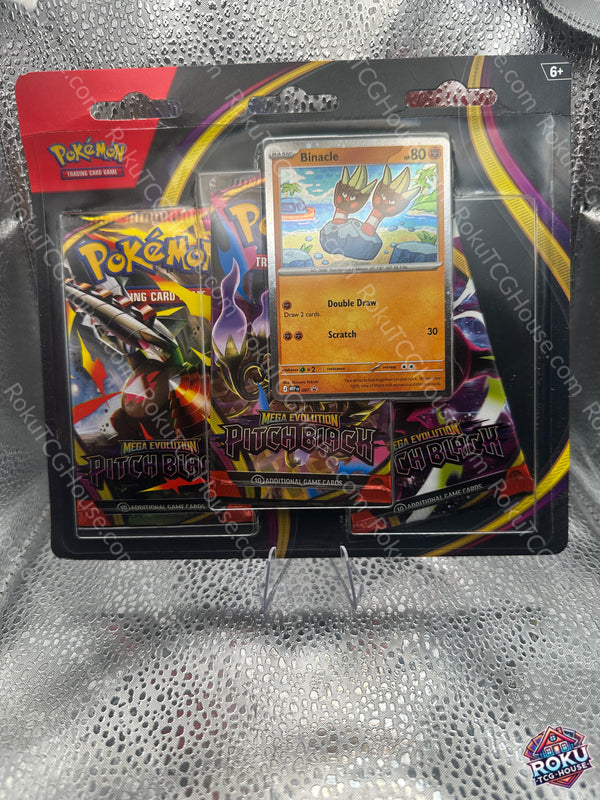 Pitch Black 3-Pack Blister [Binacle]