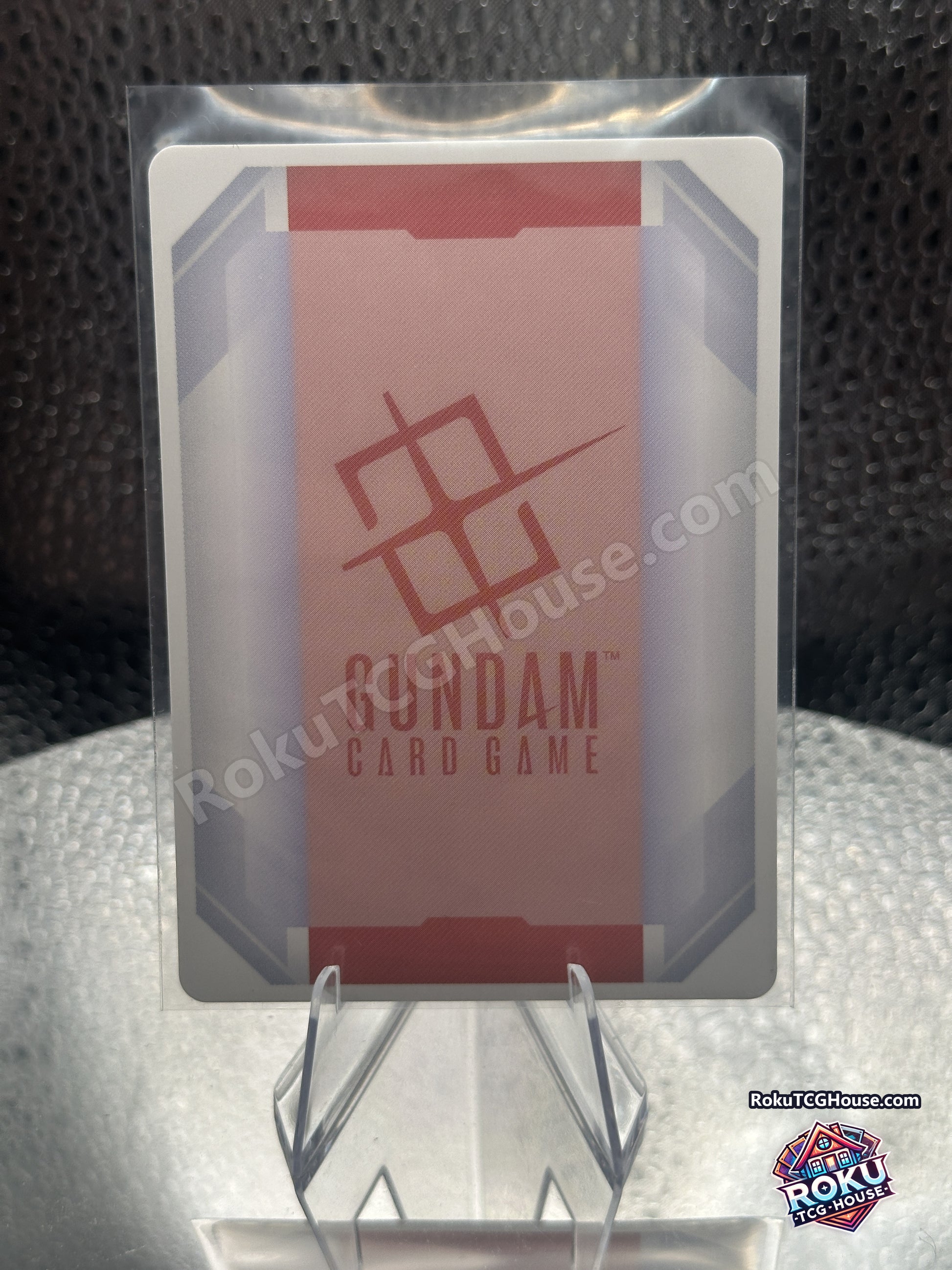 Resource R-038 Phantom Aria Gundam card, back