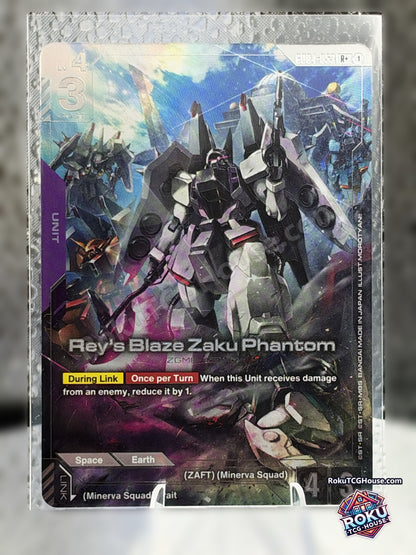 Rey's Blaze Zaku Phantom R+ GD04-053 - front photo - RokuTCGHouse