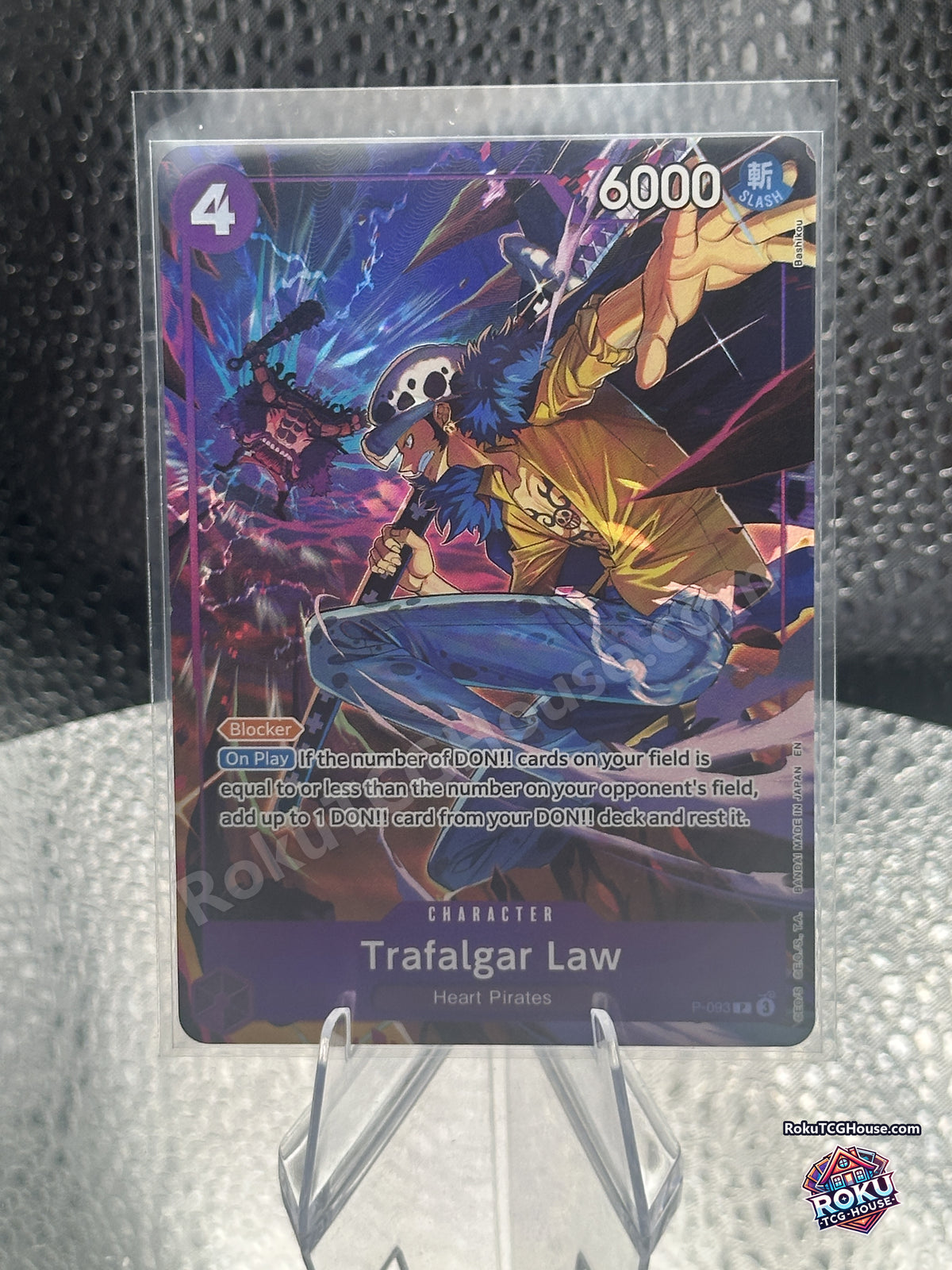 Trafalgar Law P-093 Illustration Box Vol.6 promo Near Mint front