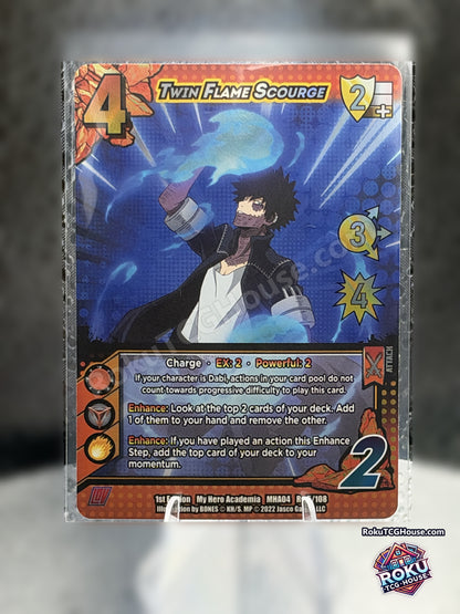 Twin Flame Scourge 005/108, Near Mint UniVersus card — front