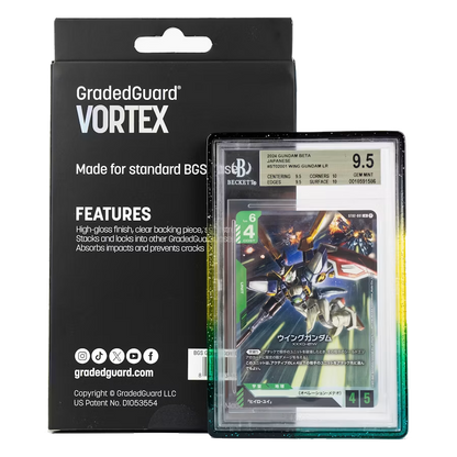 Graded Guard Vortex BGS retail box with guarded slab