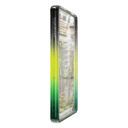 Limited Edition Graded Guard Vortex CGC, side profile showing the glitter gradient edge